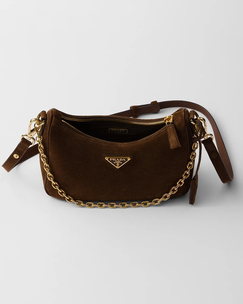 Prada Re-Edition mini suede bag