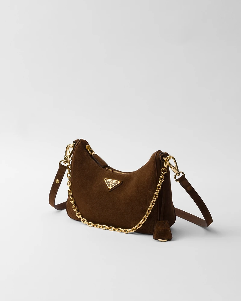 Prada Re-Edition mini suede bag