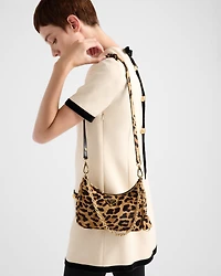 Prada Re-Edition mini printed leather bag