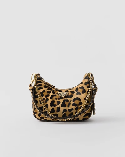 Prada Re-Edition mini printed leather bag