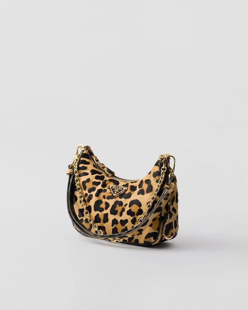 Prada Re-Edition mini printed leather bag