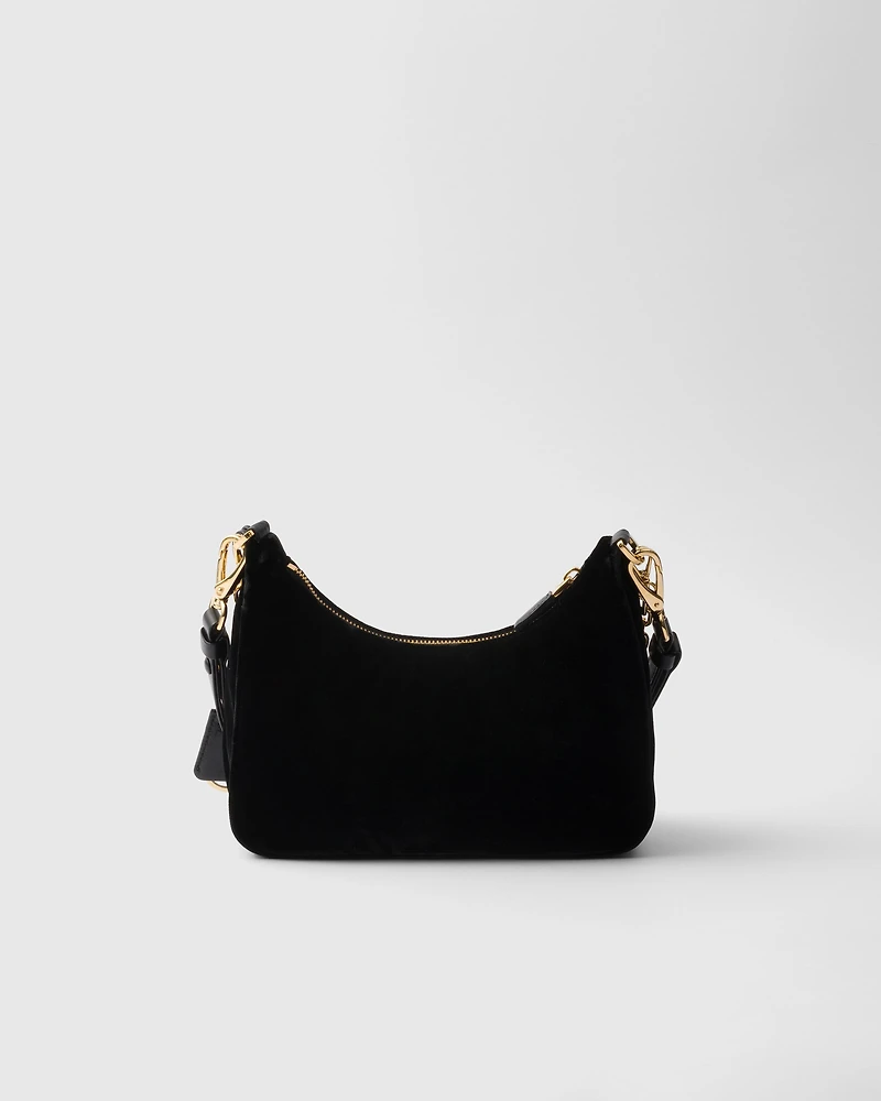 Prada Re-Edition mini velvet bag