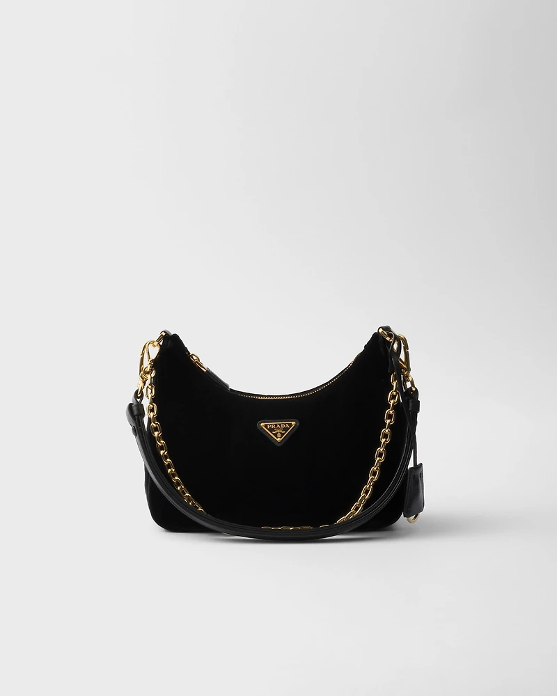 Prada Re-Edition mini velvet bag