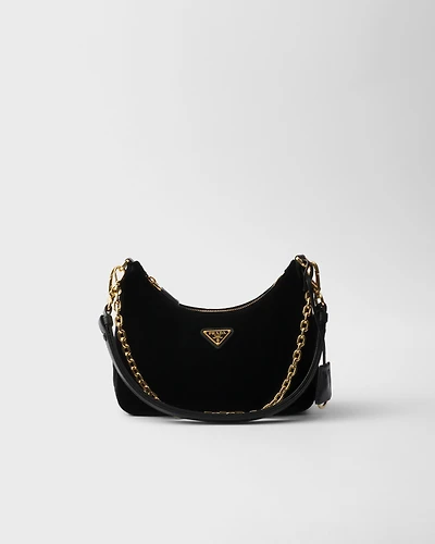 Prada Re-Edition mini velvet bag