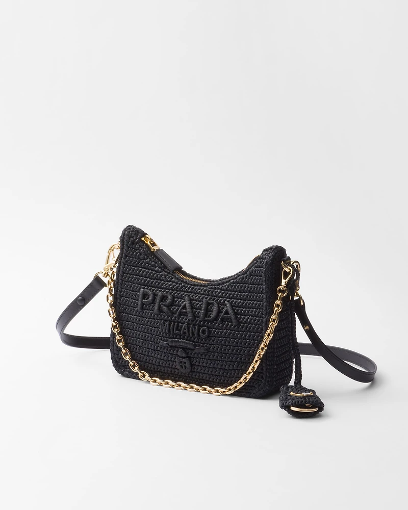 Prada Re-Edition mini crochet bag