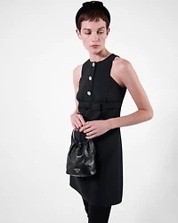 Mini nappa leather bag