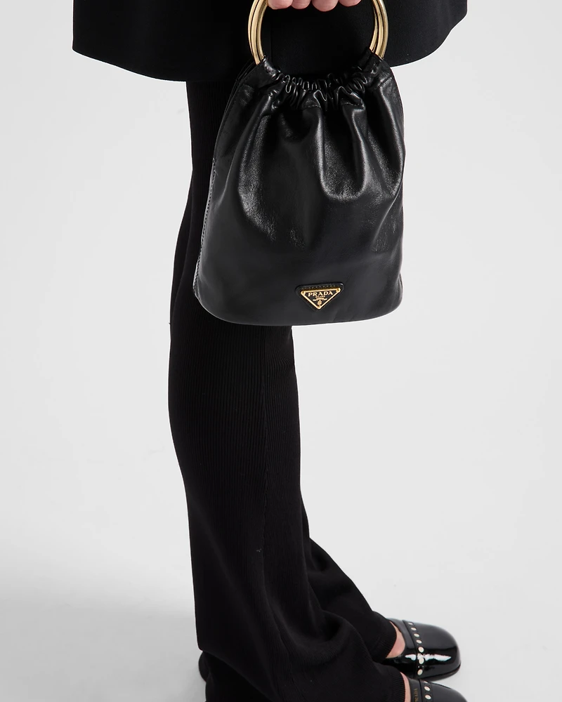 Mini nappa leather bag
