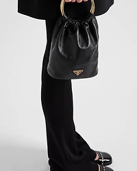 Mini nappa leather bag