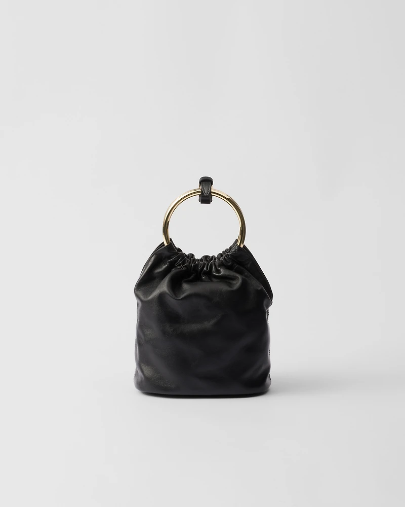 Mini nappa leather bag