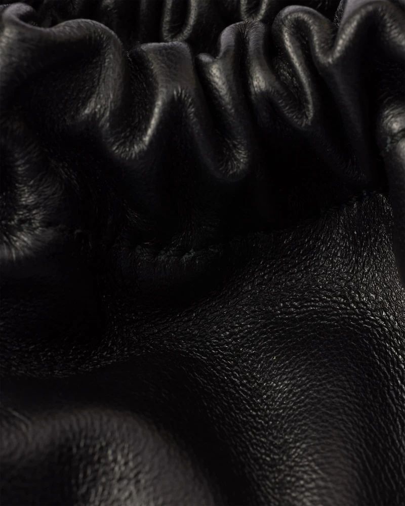 Mini nappa leather bag