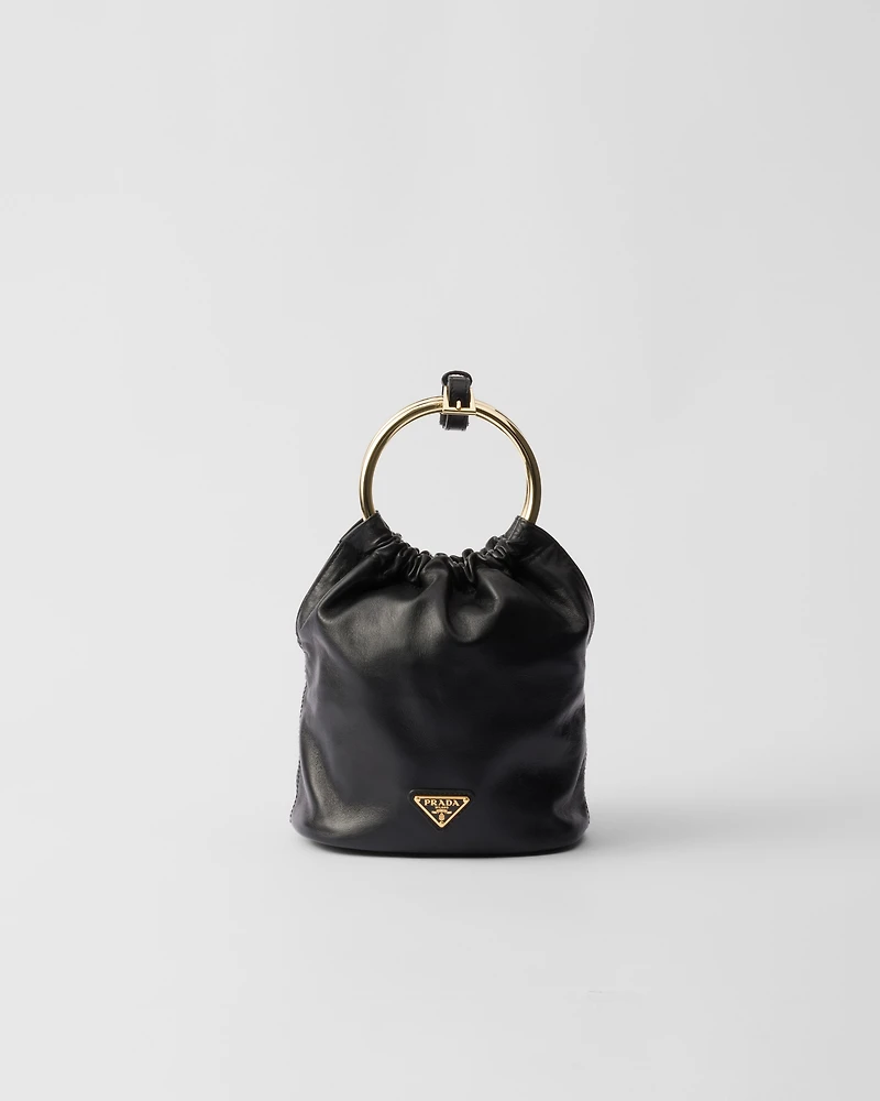 Mini nappa leather bag