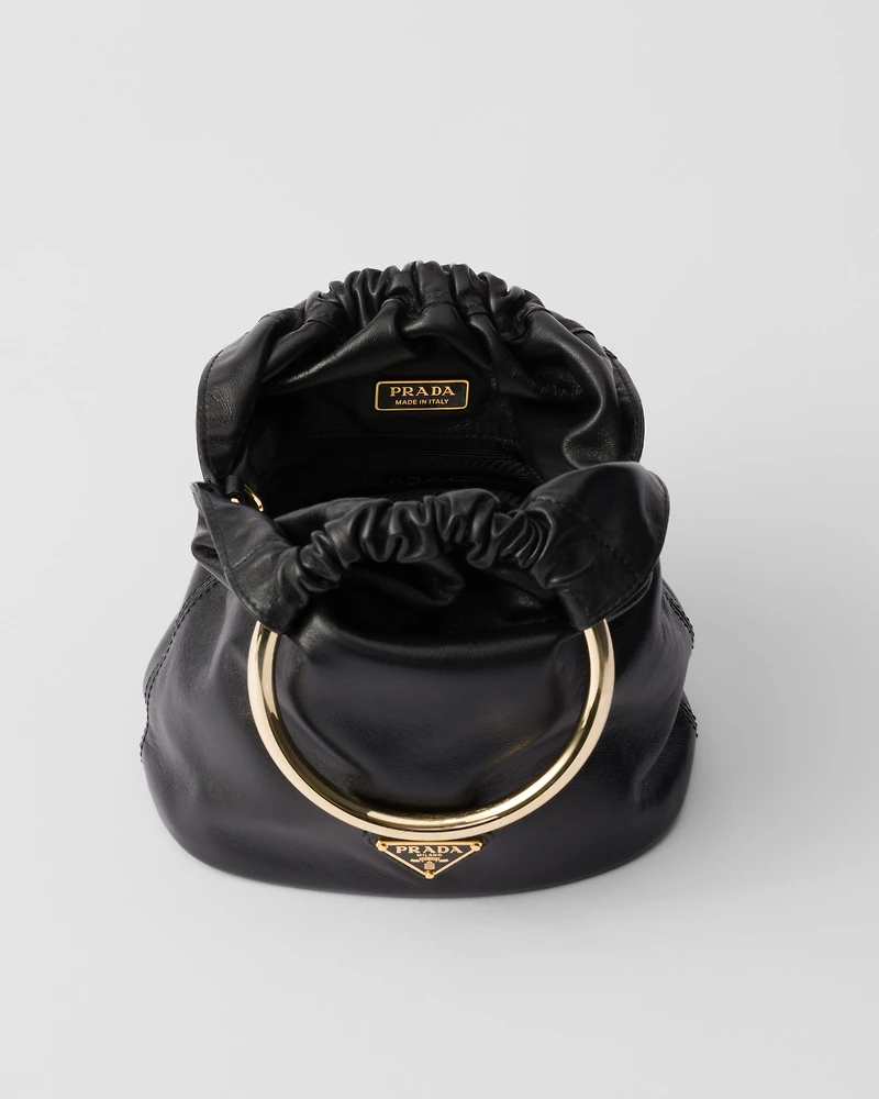 Mini nappa leather bag