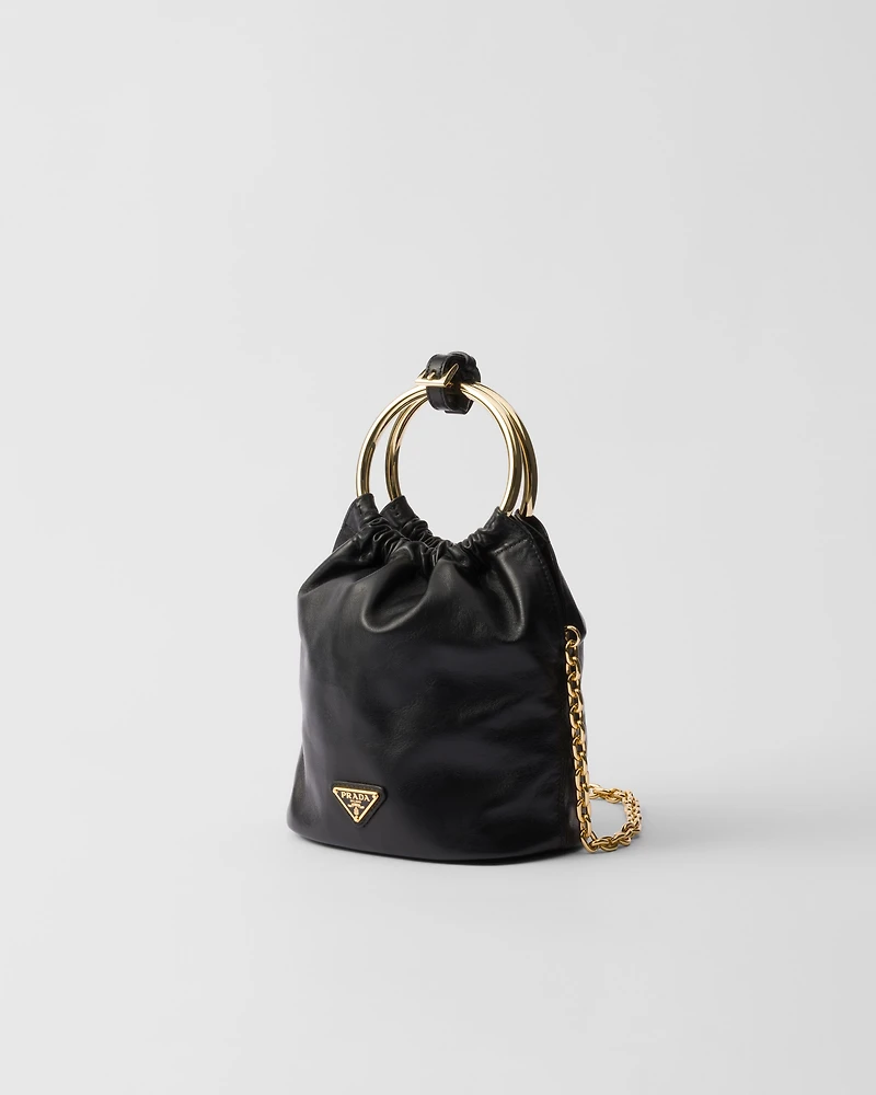 Mini nappa leather bag