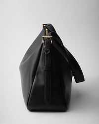 Prada Aimée large leather shoulder bag