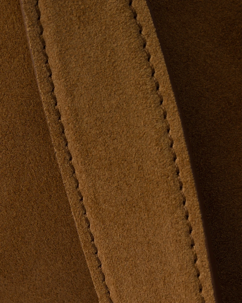 Prada Aimée medium suede shoulder bag