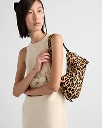 Prada Aimèe medium printed leather shoulder bag