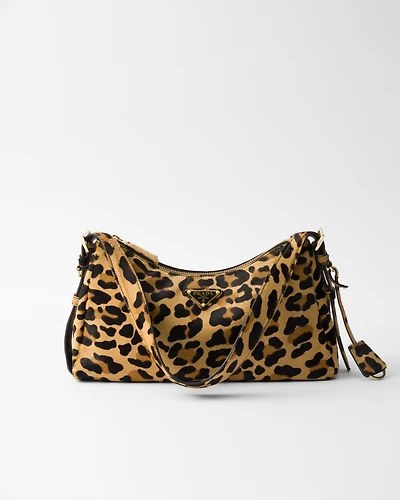Prada Aimèe medium printed leather shoulder bag