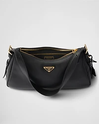 Prada Aimée medium leather shoulder bag