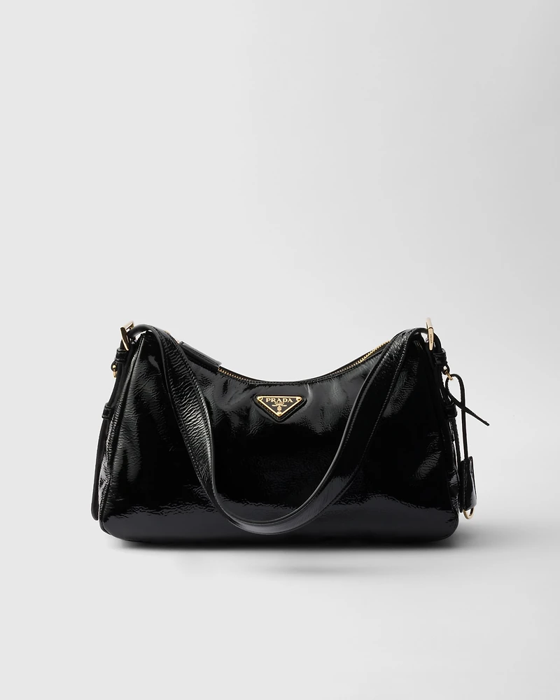 Prada Aimée medium naplak leather shoulder bag