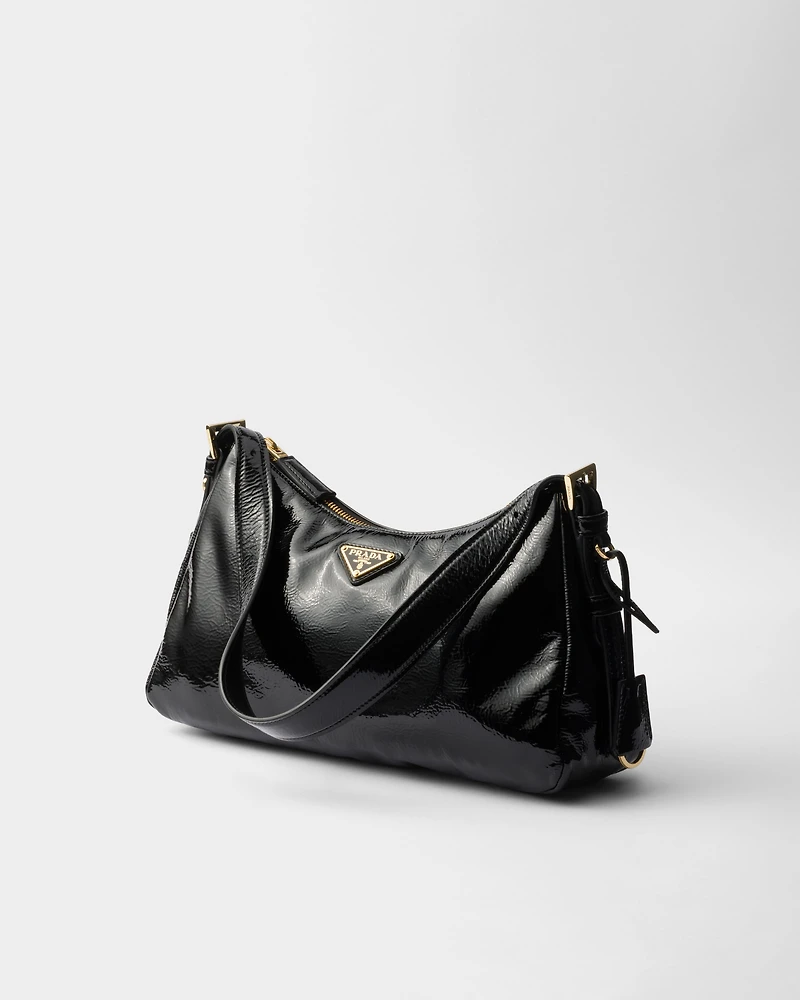 Prada Aimée medium naplak leather shoulder bag