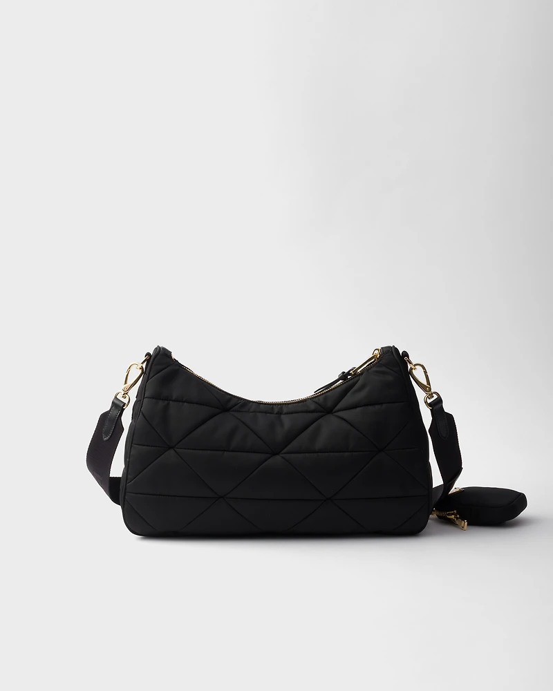 Large padded Re-Nylon bag