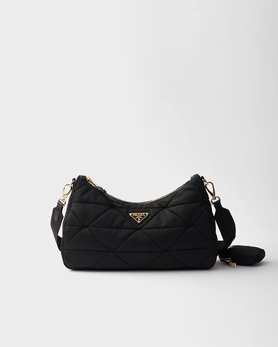 Large padded Re-Nylon bag