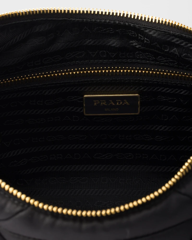 Large padded Re-Nylon bag