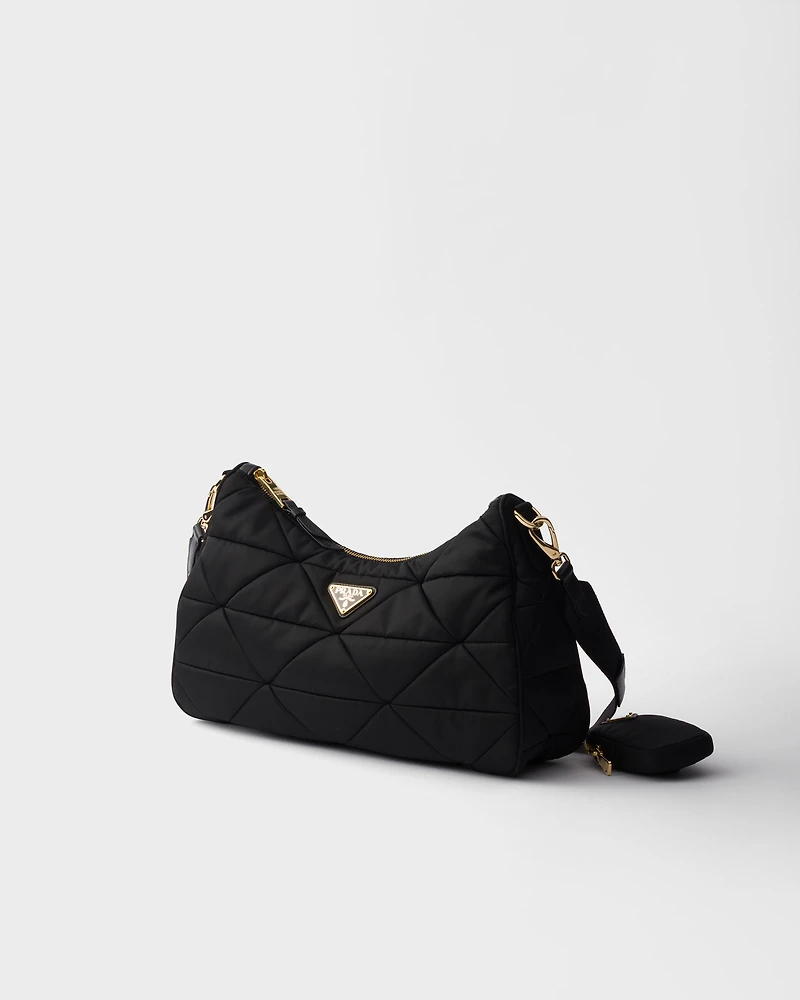 Large padded Re-Nylon bag