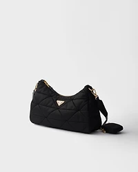 Large padded Re-Nylon bag