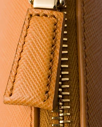 Mini Saffiano leather bag