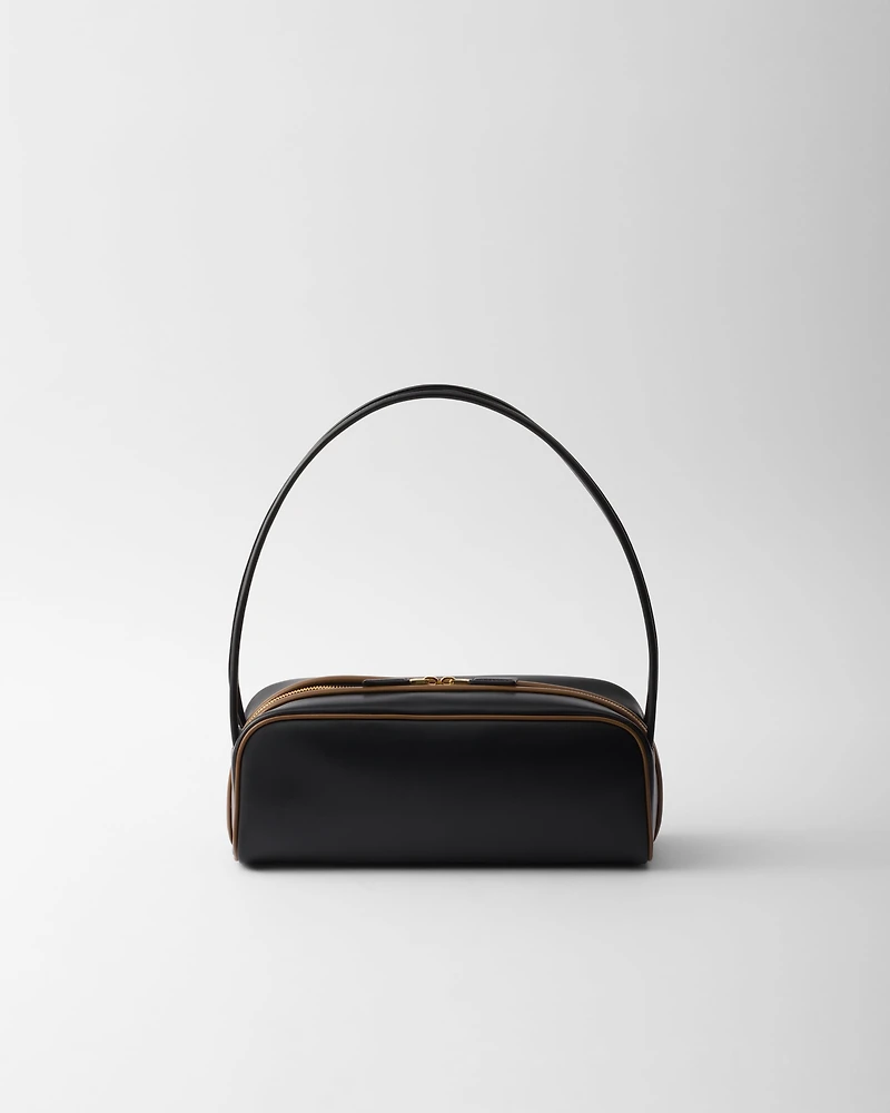Prada Swing smooth leather shoulder bag