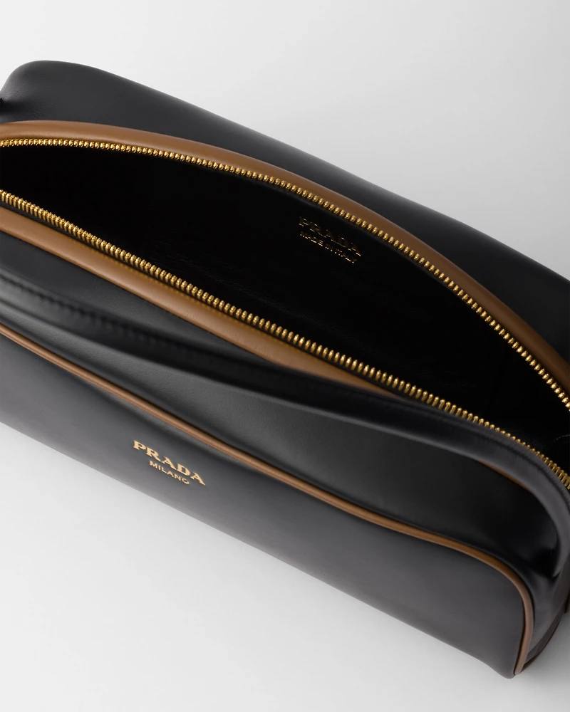 Prada Swing smooth leather shoulder bag