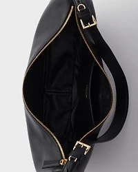 Prada Demi-lune large leather shoulder bag