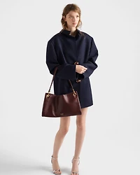 Prada Etude large leather shoulder bag