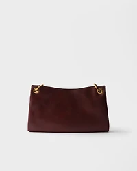 Prada Etude large leather shoulder bag