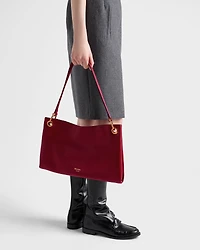 Prada Etude large leather shoulder bag