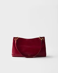 Prada Etude large leather shoulder bag