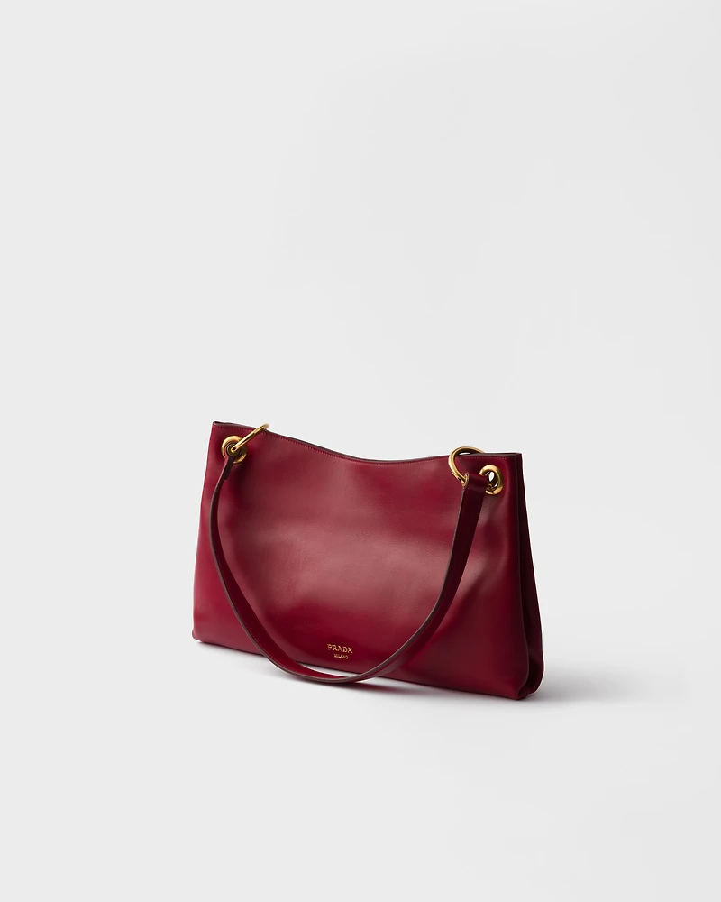 Prada Etude large leather shoulder bag