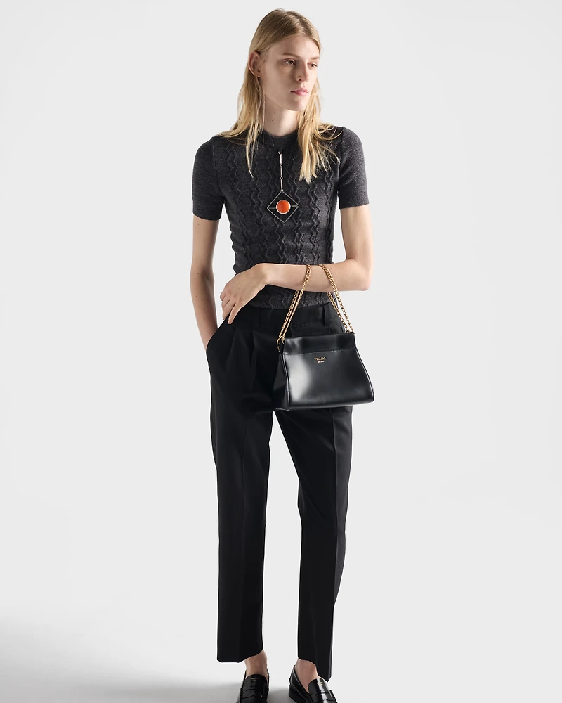 Prada Enchaîné mini leather bag