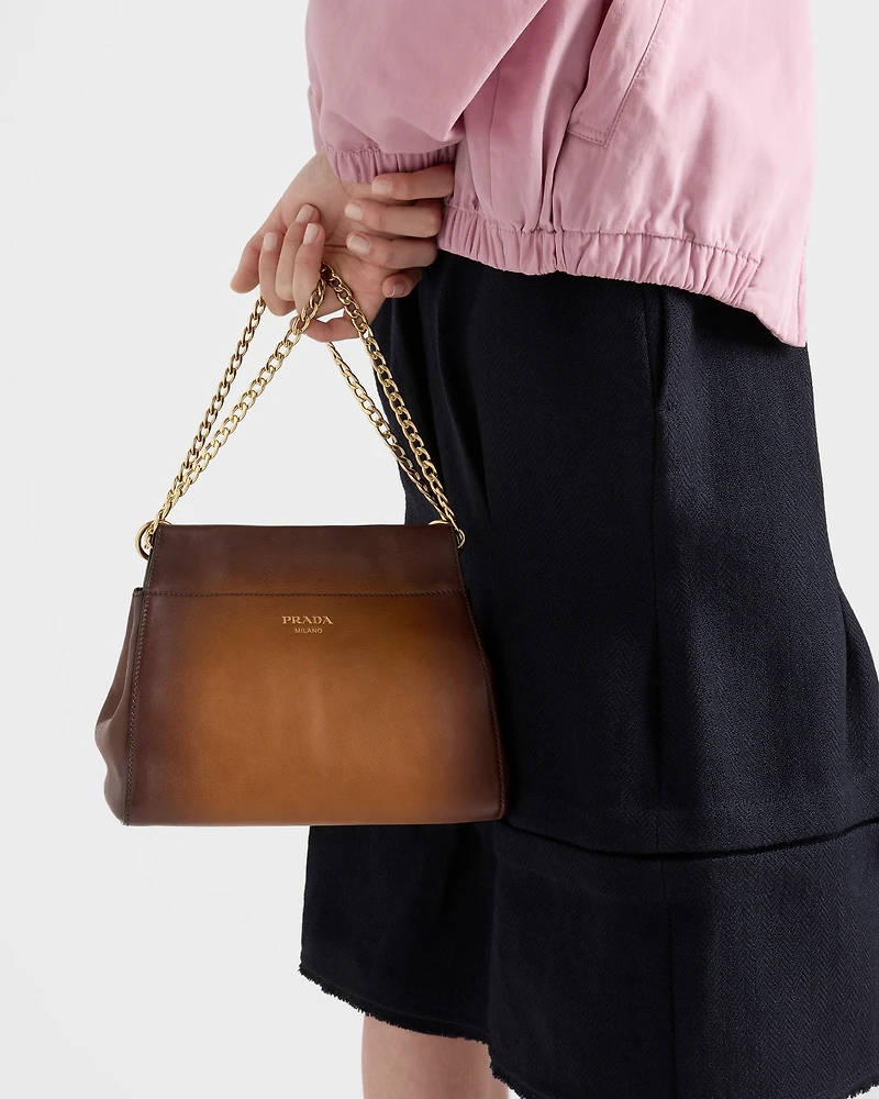 Prada Enchaîné mini leather bag