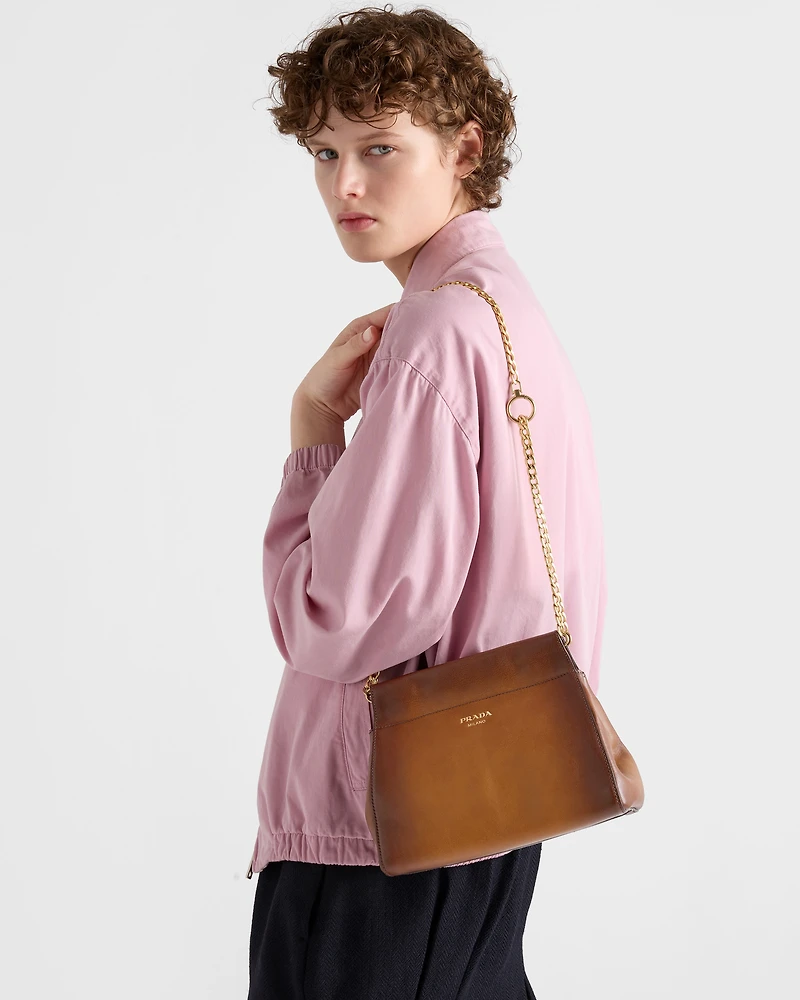 Prada Enchaîné mini leather bag
