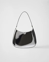 Prada Cleo printed brushed leather shoulder bag