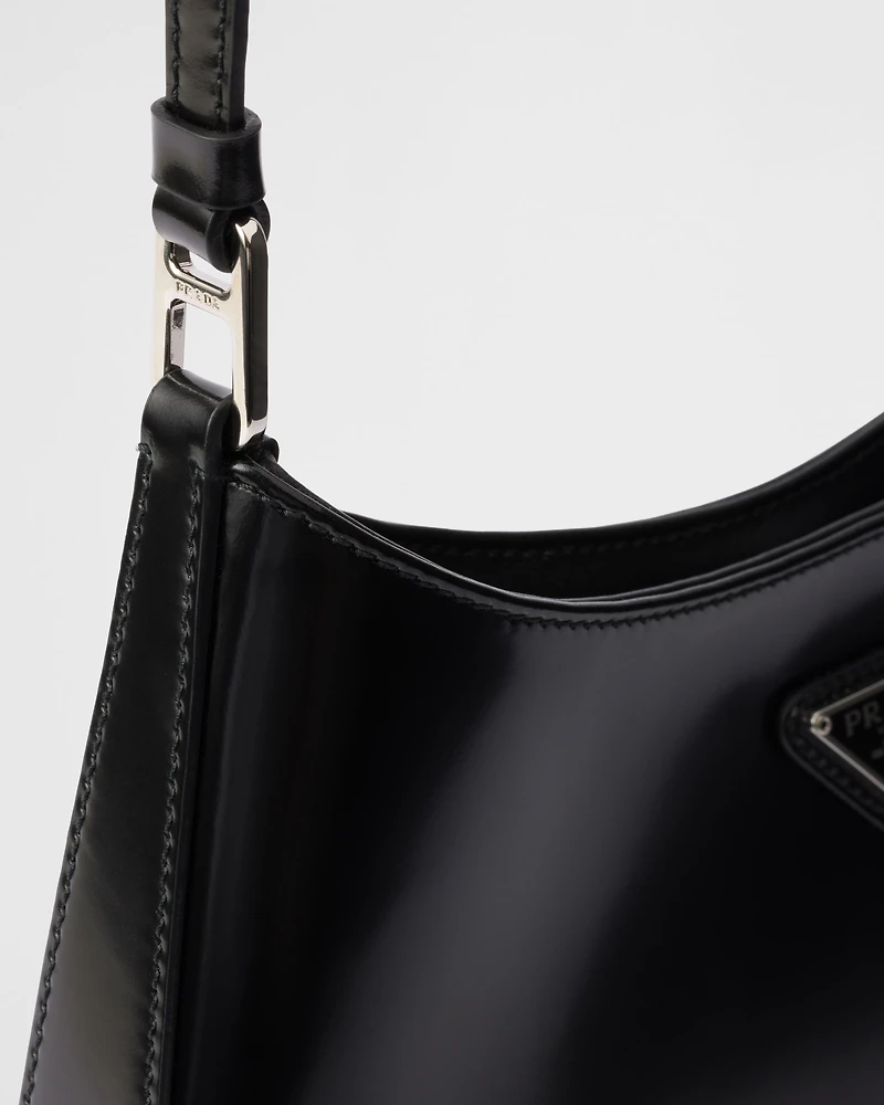 Prada Cleo brushed leather shoulder bag
