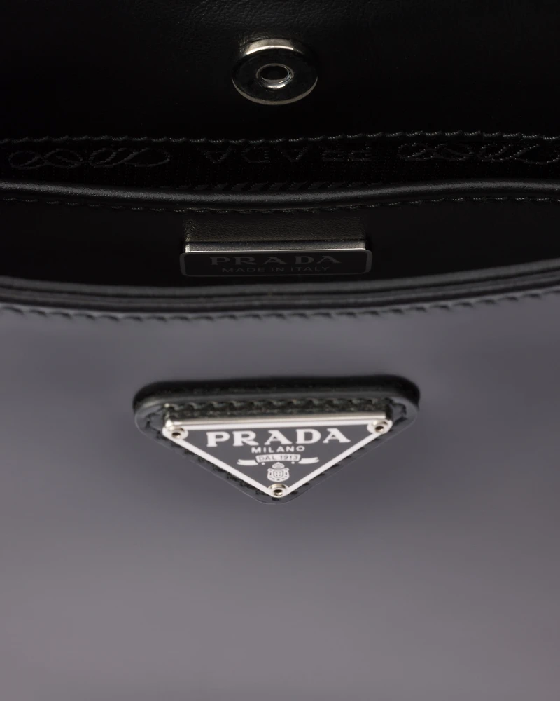 Prada Cleo brushed leather shoulder bag