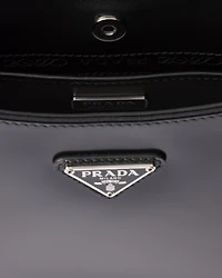 Prada Cleo brushed leather shoulder bag