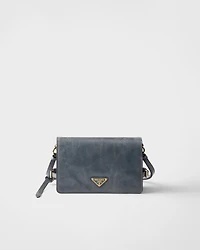 Leather shoulder bag