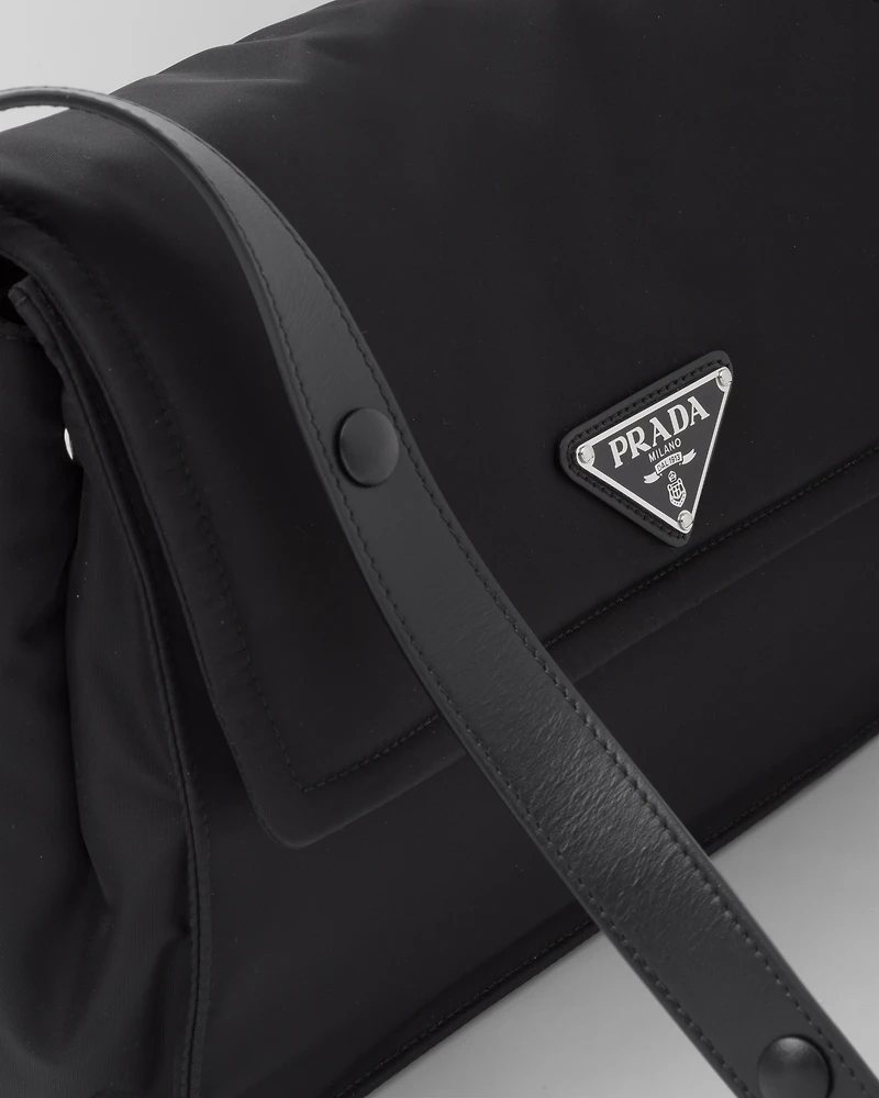 Prada Traveller medium padded Re-Nylon bag