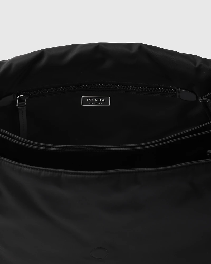 Prada Traveller large padded Re-Nylon shoulder bag
