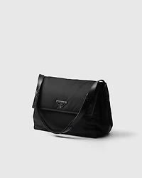 Prada Traveller large padded Re-Nylon shoulder bag