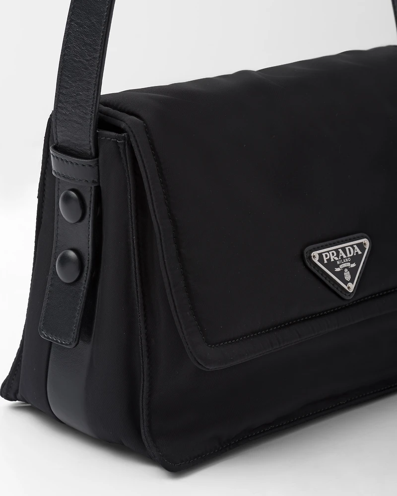 Prada Traveller small padded Re-Nylon shoulder bag
